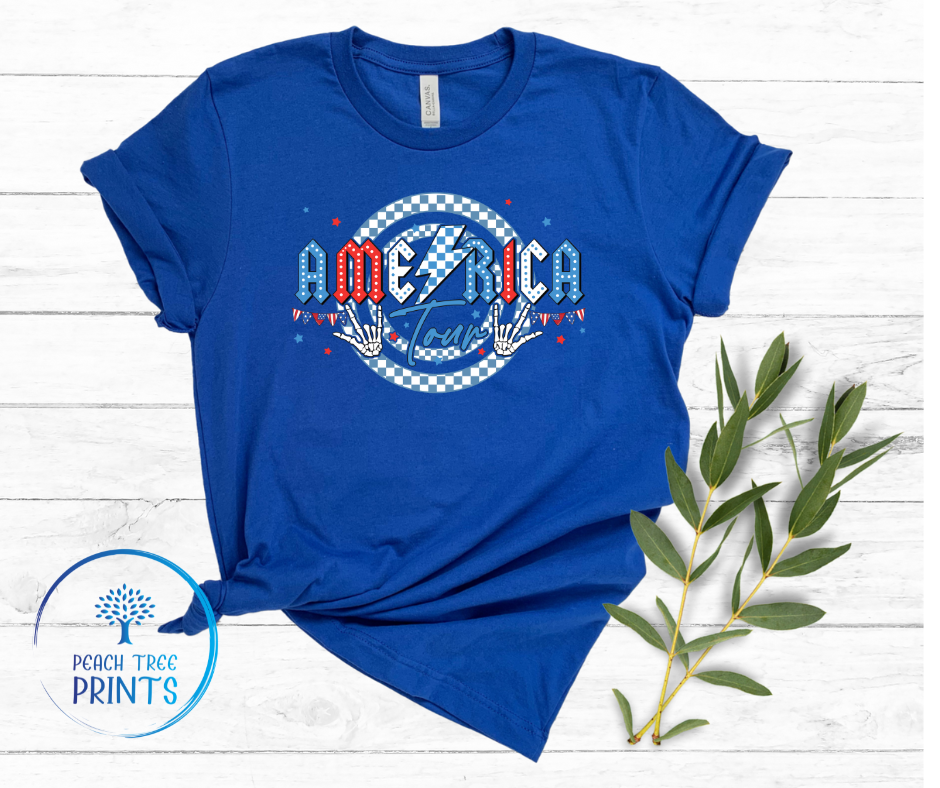 America Tour Short Sleeve Tee