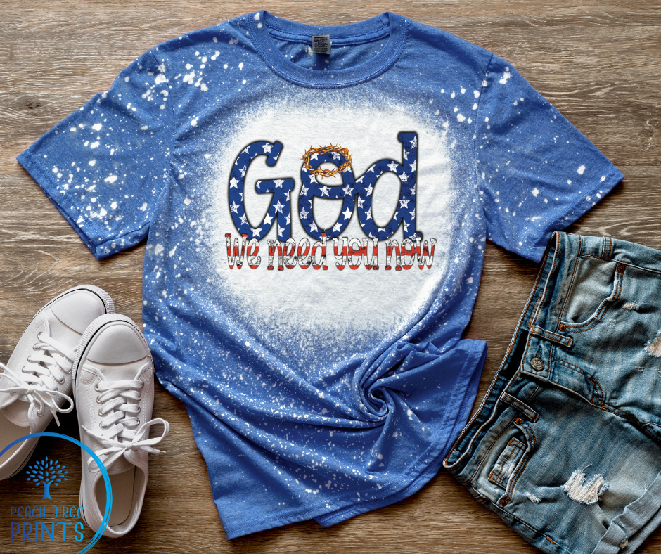 God we need you now Short Sleeve Tee