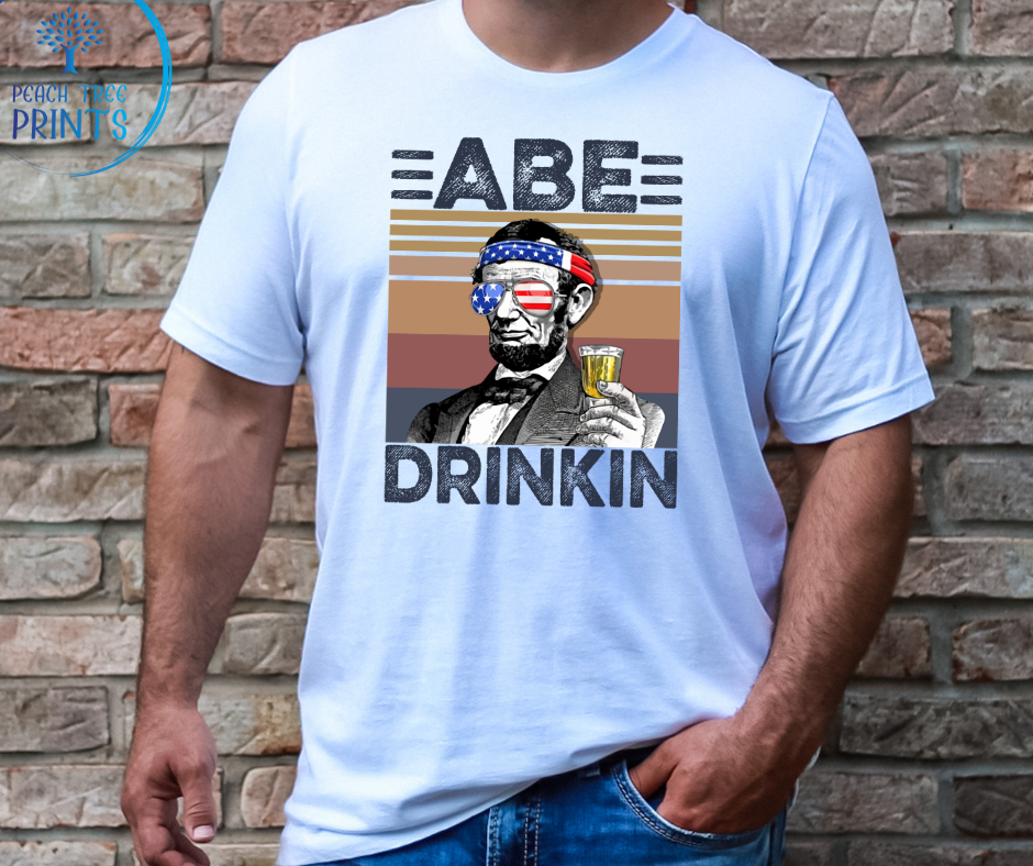 Abe Drinkin Short Sleeve Tee