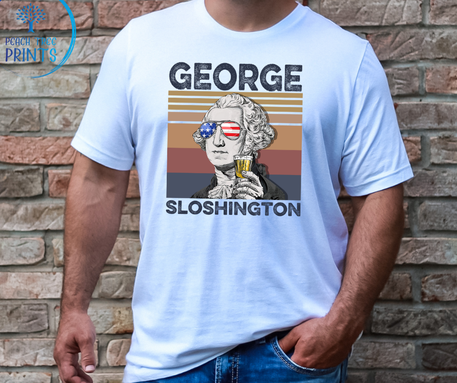 George Sloshington Short Sleeve Tee