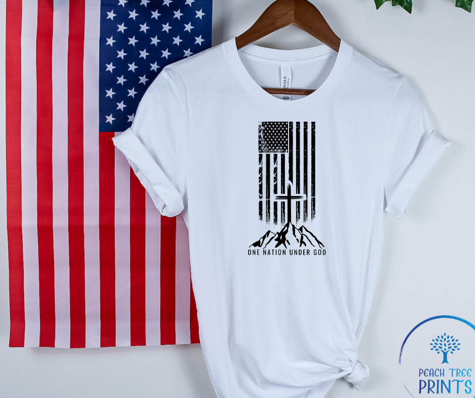 One nation under God Short Sleeve Tee