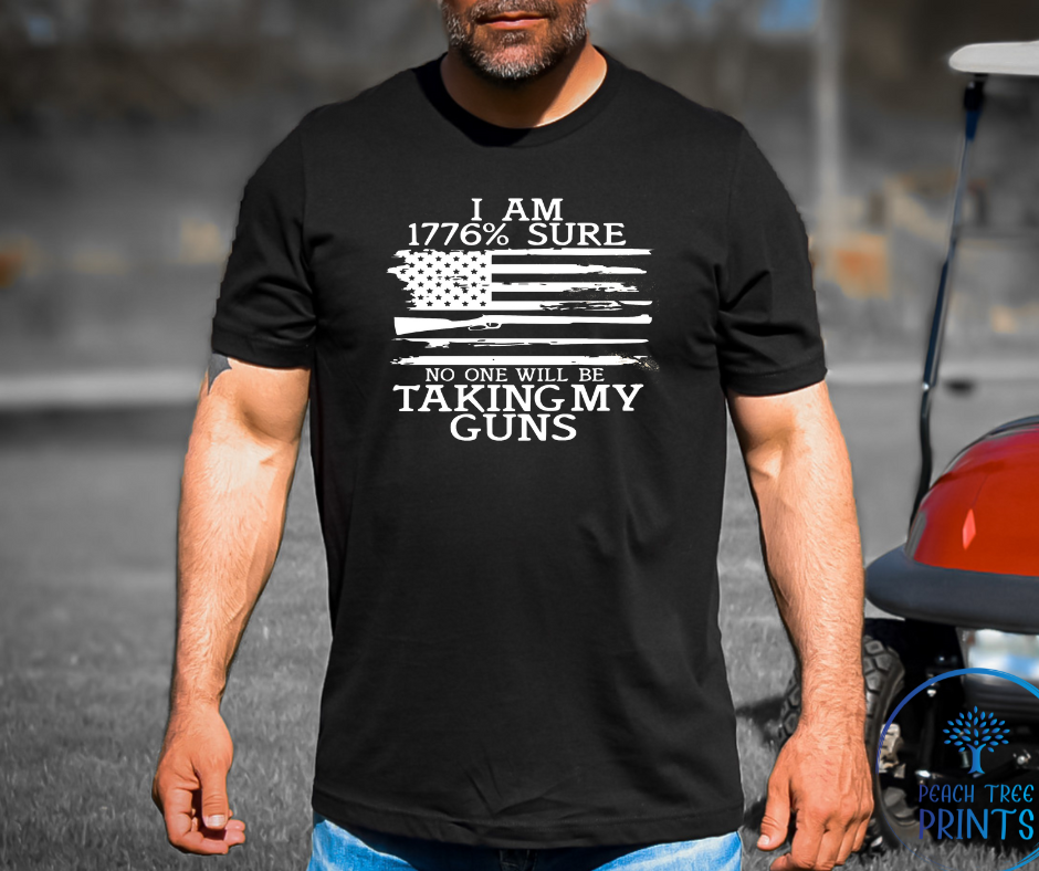 Won't take my guns Short Sleeve Tee