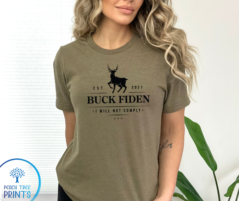 Buck Fiden Deer Short Sleeve Tee