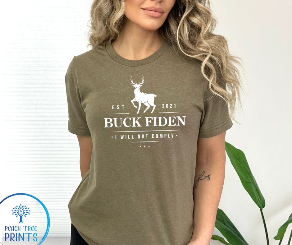 Buck Fiden Deer Short Sleeve Tee